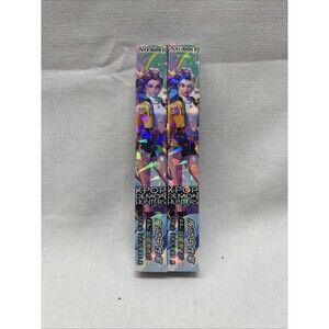 KPOP Demon Hunters Mystery Gel Pens Lot of 2 Sealed Blind Box Pens